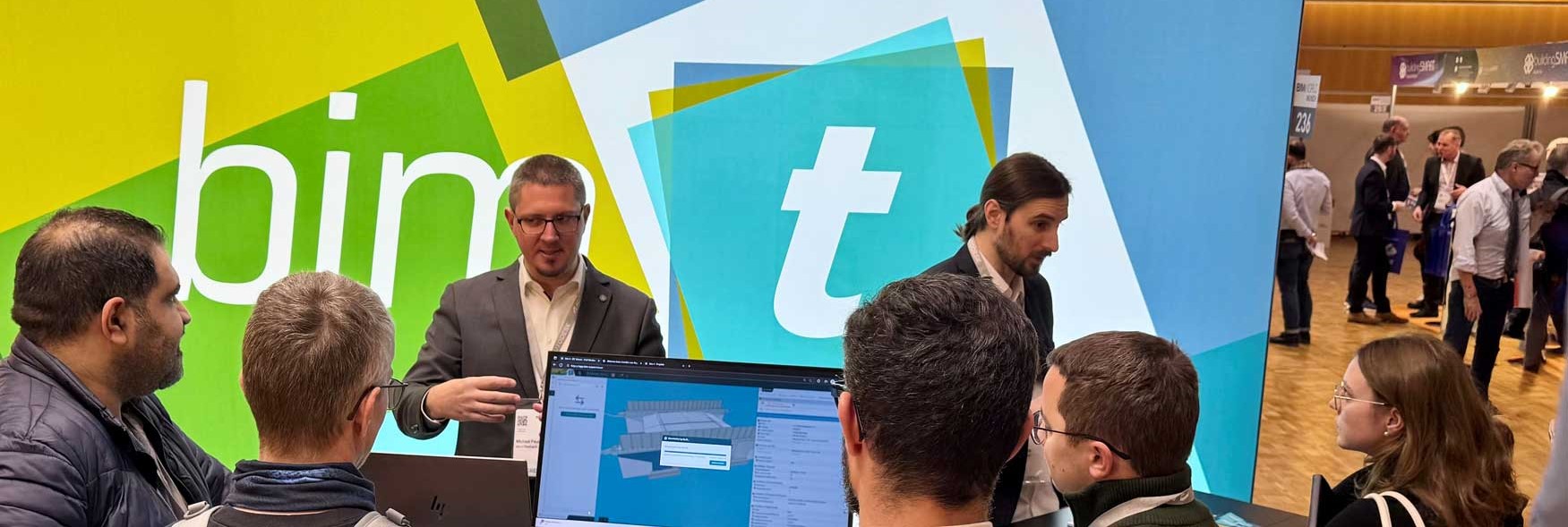 Große Nachfrage auf der BIM World München